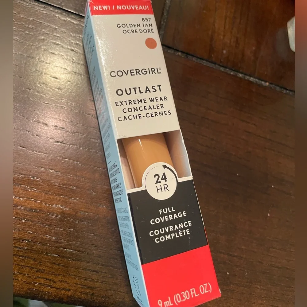 CoverGirl Outlast Extreme Wear Full Coverage Concealer, Golden Tan